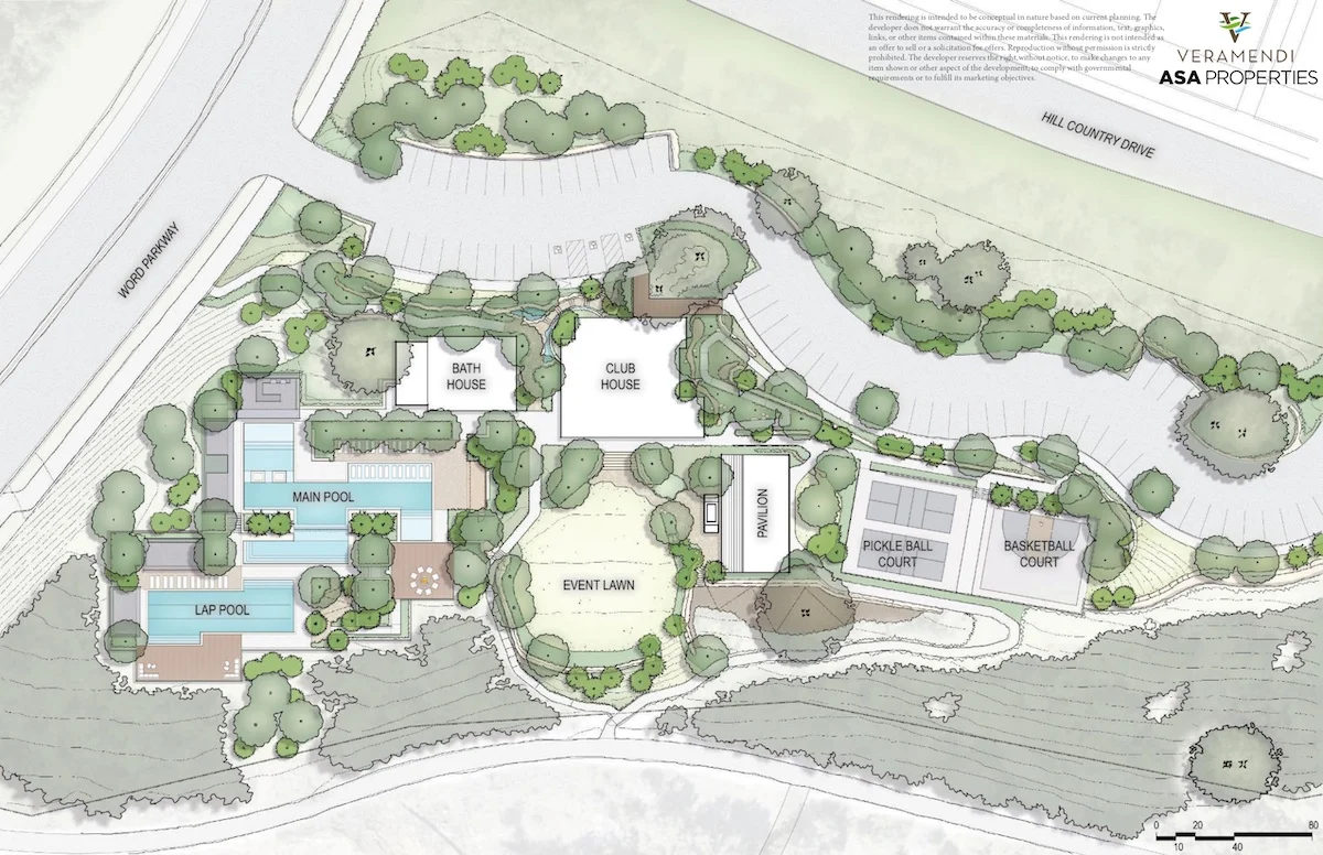 Rendering of the future amenity The Outlook.